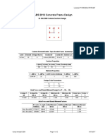 ETABS 2016 Concrete Frame Design: IS 456:2000 Column Section Design