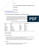 A Corpus-Based Analysis of Interlanguage Development: Analysing POS Tag Sequences of EFL Learner Corpora