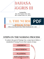 #1 Nursing Process N Sharing Observation