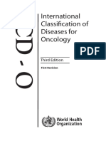 International Classification of Diseases For Oncology - World Health Organization PDF
