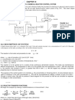 Block Diagram of A Chemical-Reactor Control System