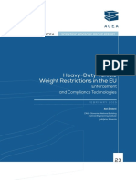 SAG 23 Heavy-Duty Vehicle Weight Restrictions in The EU