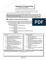 Configuration of Procomm Plus