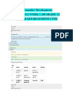 (AMALEAKS - BLOGSPOT.COM) Personality Development (PDEV-111) Week 1-20-1