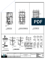 Foundation Plan Second Floor Framing Plan Roof Framing Plan: Typ. CHB Wall Footing Detail