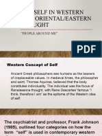 The Self in Western and Oriental
