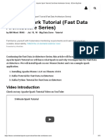 Apache Spark Tutorial (Fast Data Architecture Series) - DZone Big Data