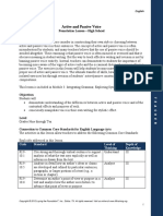 FL Active and Passive Voice