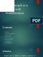 An Approach To A Patient With Breathlessness