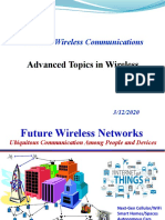 EE 359: Wireless Communications: Advanced Topics in Wireless