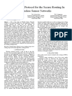 Trust-Distrust Protocol For The Secure Routing in Wireless Sensor Networks