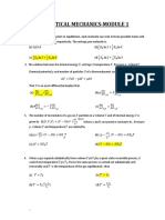 Statistical Mechanics-Module 1 