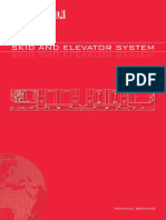 Fagioli Technical Data Skid and Elevator System