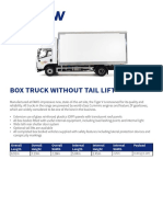 Box Truck Without Tail Lift