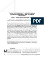 (03241750 - Acta Medica Bulgarica) Fungal Peritonitis Due To Gastroduodenal Perforation - Diagnostic and Treatment Challenges