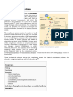 Complement System: Cascade, Is A Part of The Immune System That Enhances