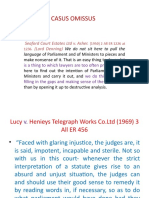 Casus Omissus: Seaford Court Estates LTD v. Asher. (Lord Denning)