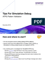 Tips For Simulation Debug PDF