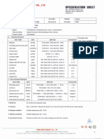 Specification Sheet: Luong Quoi Coconut Co., Lto