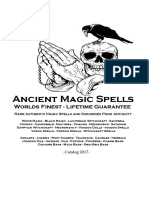 Ancient Magic Spells Worlds Finest