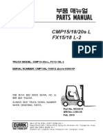 Parts Manual: CMP15/18/20s L FX15/18 L-2