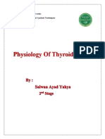 Physiology of Thyroid Gland