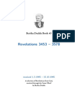 Revelations 3453 - 3578: Bertha Dudde Book 45