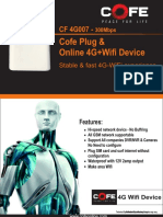 Cofe Plug & Online 4G+Wifi Device