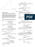 TLE Grade 8 Examination