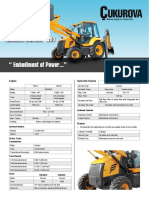 Cukurova - Backhoe Loader 880 (NEW)