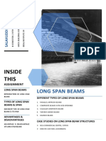 Long Span Beams - Salahuddin