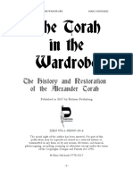 The Torah in The Wardrobe: The History and Restoration of The Alexander Torah