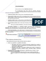 Unit 2 Statistics PDF