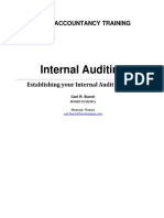 Establishing Internal Audit Function