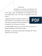 Pareto Chart: Vilfredo Federico Damaso Pareto Was An Economist Who Developed The "Pareto