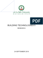 Building Technologies 5: Research