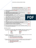 CASH TO ACCRUAL SINGLE ENTRY With ANSWERS