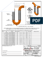 Metraflex Fireloop™: Down Have The 180 Return Supported. (See Installation Instructions.)