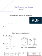 2.065/2.066 Acoustics and Sensing: Massachusetts Institute of Technology