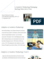 Adaptive or Assistive Technology Emerging Technology Innovative