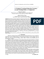 Junior and Senior Technical Vocational Education Teachers' Performance and Teaching Styles: A Comparison