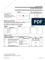 Rectifier Diodes BYV29F, BYV29X Series Ultrafast: Features Symbol Quick Reference Data