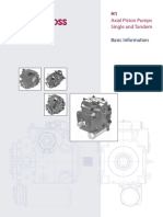 Basic Information: Axial Piston Pumps Single and Tandem