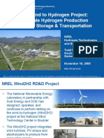 NREL Wind To Hydrogen Project - Renewable Hydrogen Production For Energy Storage & Transportation PDF