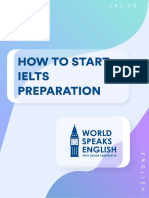 How To Start IELTS Preparation - WSE Checklist PDF