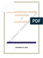 500 Professional Chords Application Book by Johnsonkeyz