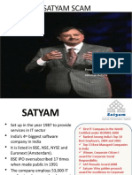 Satyam Scam: Presented by Abhiman Behera
