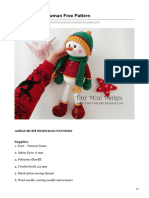 Tinyminidesign Blogspot Com-Amigurumi Snowman Free Pattern