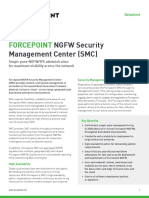 Datasheet Forcepoint NGFW Security Management Center en