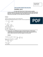 Lalon'S Bank Written Math:: Pipe and Cisterns Math Problems Part 1